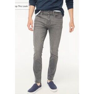 J. Crew Factory Men's Skinny Jeans - Gray